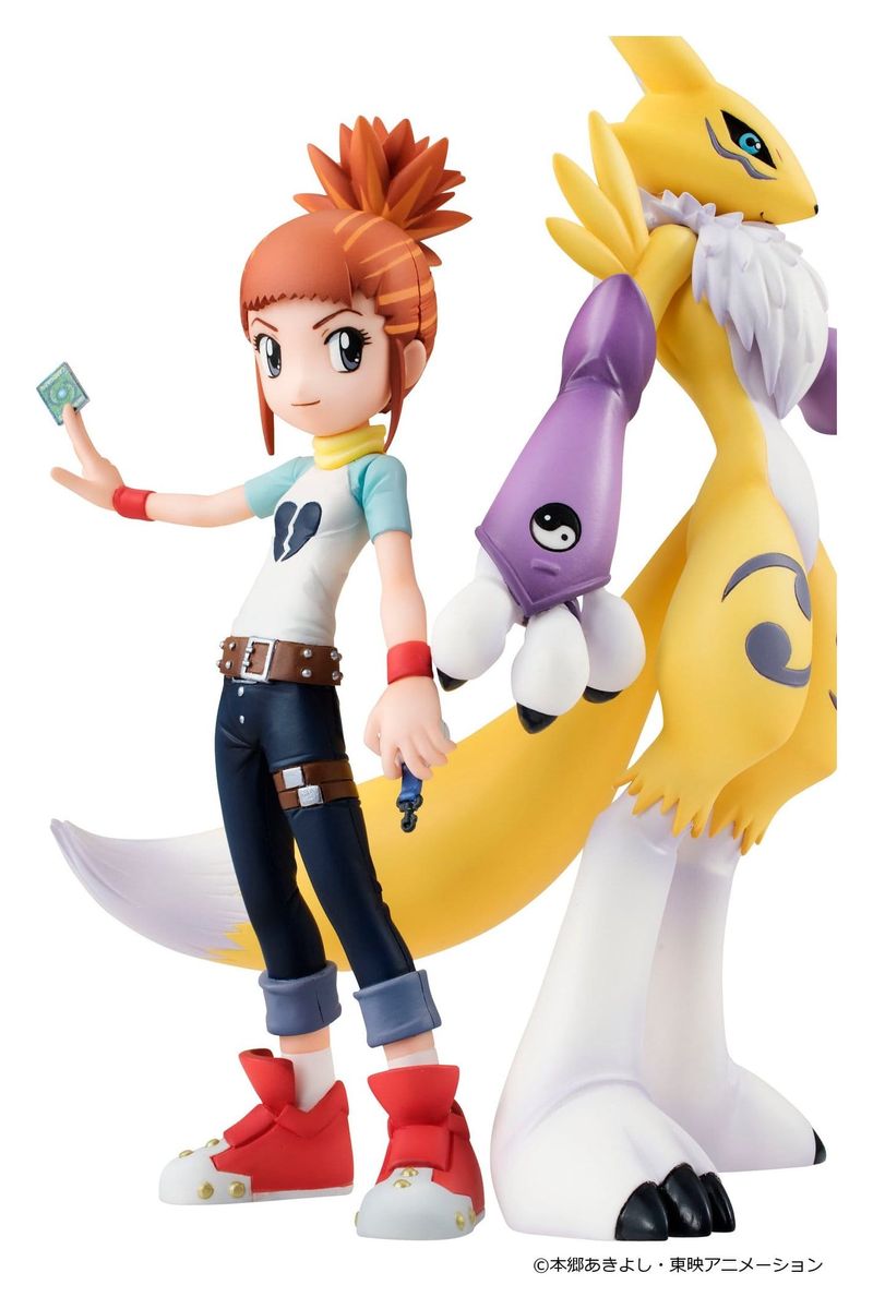 Digimon Tamers - G.E.M. Series Renamon & Ruki Makino 13 cm (Repeat) - Figur