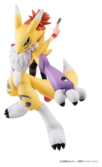 Digimon Tamers - G.E.M. Series Renamon & Ruki Makino 13 cm (Repeat) - Figur
