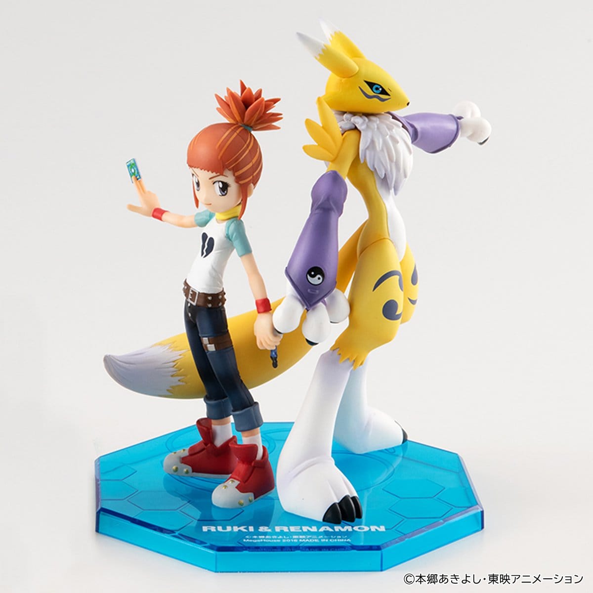 Digimon Tamers - G.E.M. Series Renamon & Ruki Makino 13 cm (Repeat) - Figur