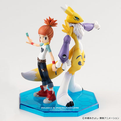 Digimon Tamers - G.E.M. Series Renamon & Ruki Makino 13 cm (Repeat) - Figur