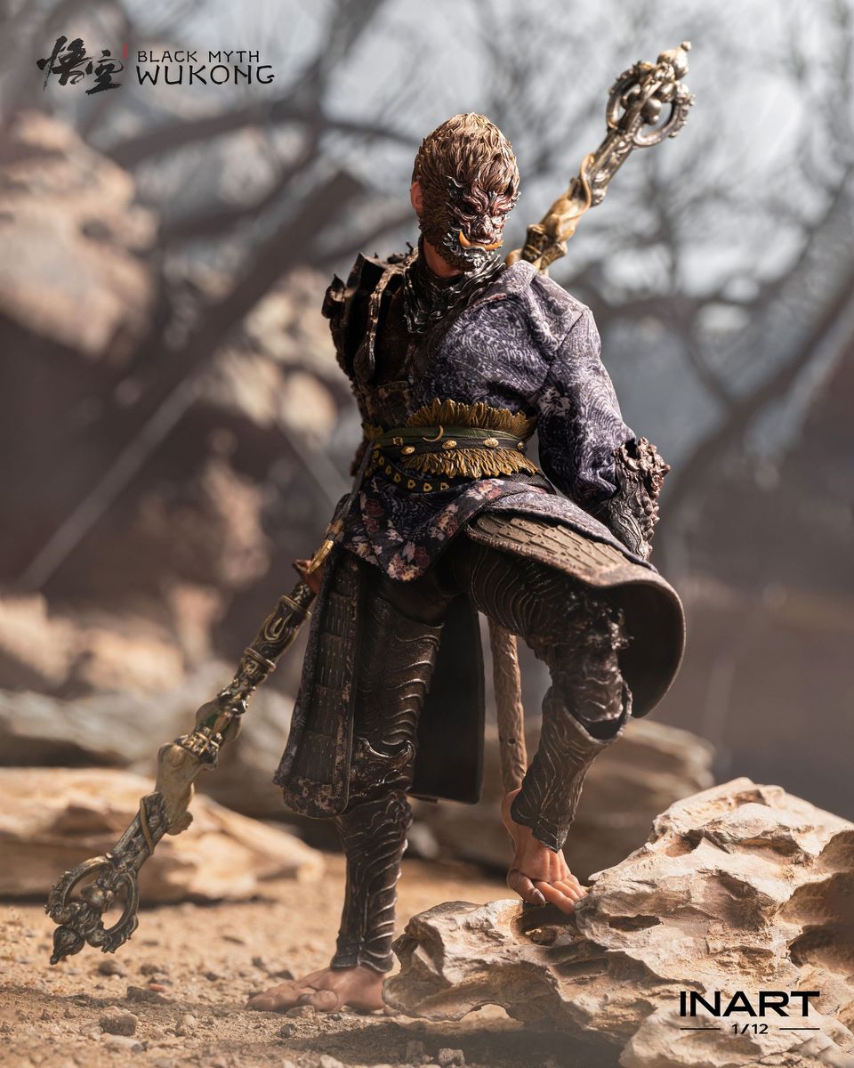 Black Myth: Wukong - 1/12 The Destined One in the Bronze Armor Set Deluxe Ver. - Action figure