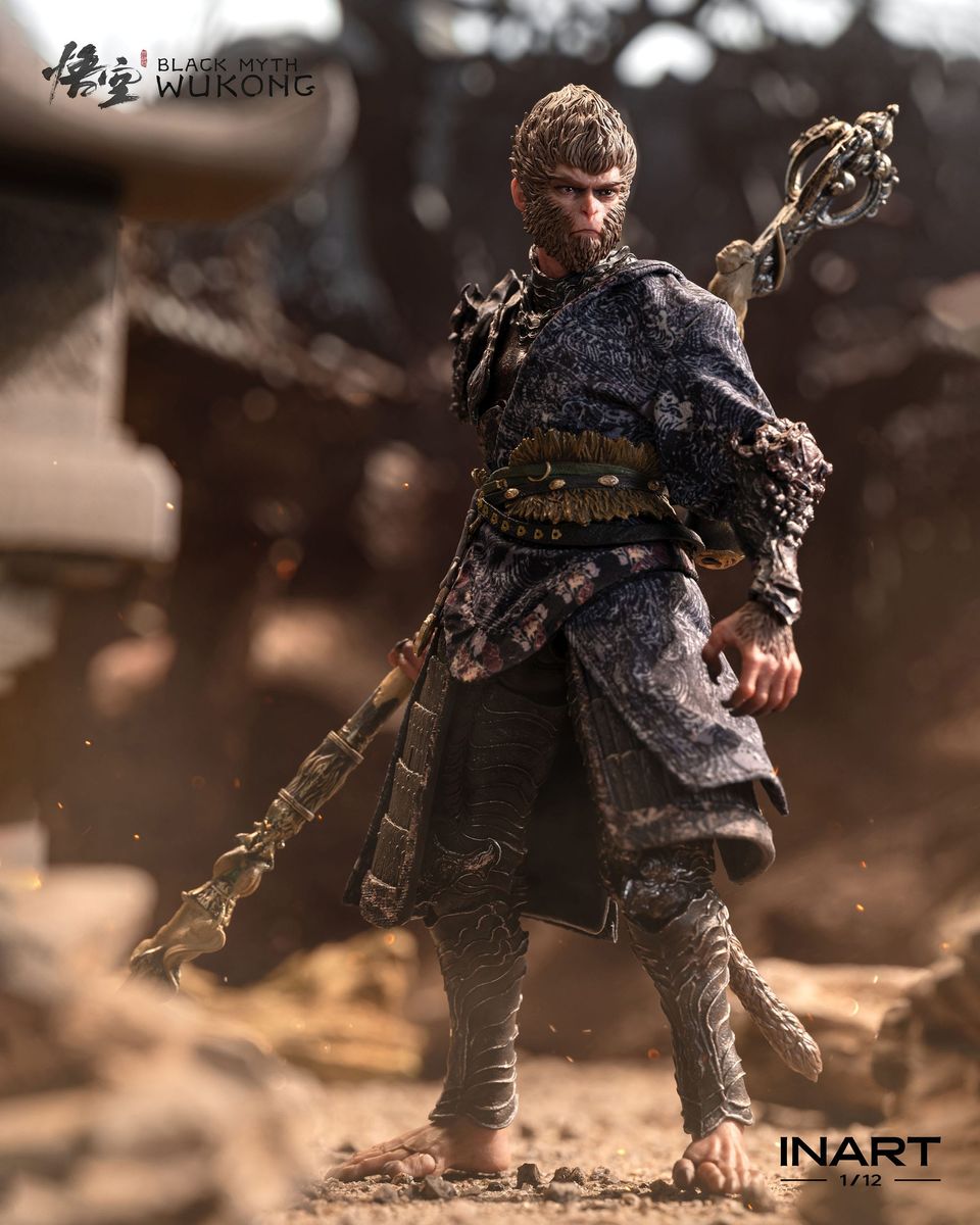Black Myth: Wukong - 1/12 The Destined One in the Bronze Armor Set Deluxe Ver. - Action figure