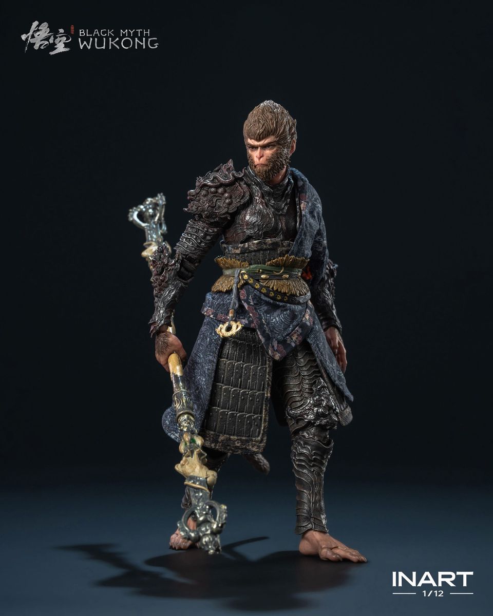 Black Myth: Wukong - 1/12 The Destined One in the Bronze Armor Set Deluxe Ver. - Action figure