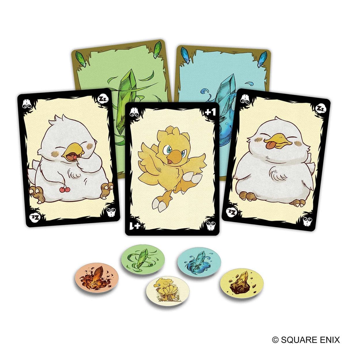 Final Fantasy - Chocobo's Crystal Hunt - Kartenspiel