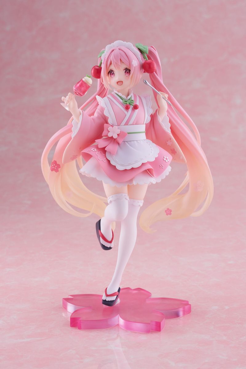 Hatsune Miku - Newley Written Sakura Miku Japanese Cafe Ver. Reissue - Figur