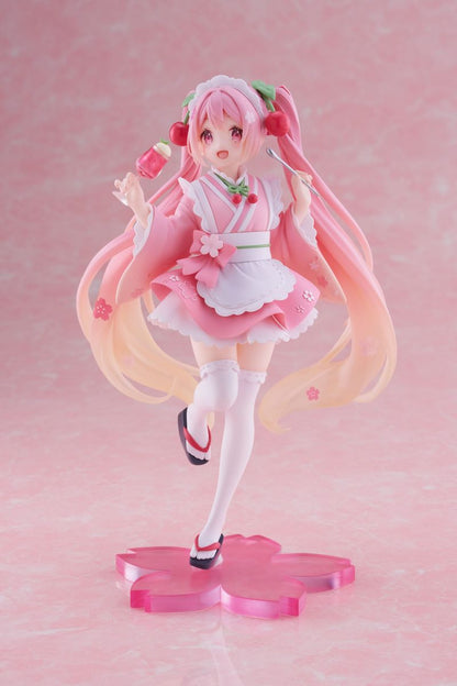 Hatsune Miku - Newley Written Sakura Miku Japanese Cafe Ver. Reissue - Figur