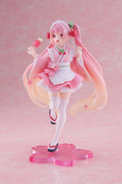 Hatsune Miku - Newley Written Sakura Miku Japanese Cafe Ver. Reissue - Figur
