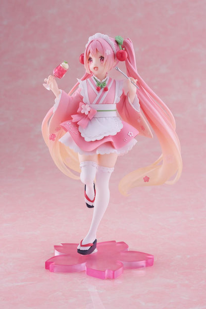 Hatsune Miku - Newley Written Sakura Miku Japanese Cafe Ver. Reissue - Figur