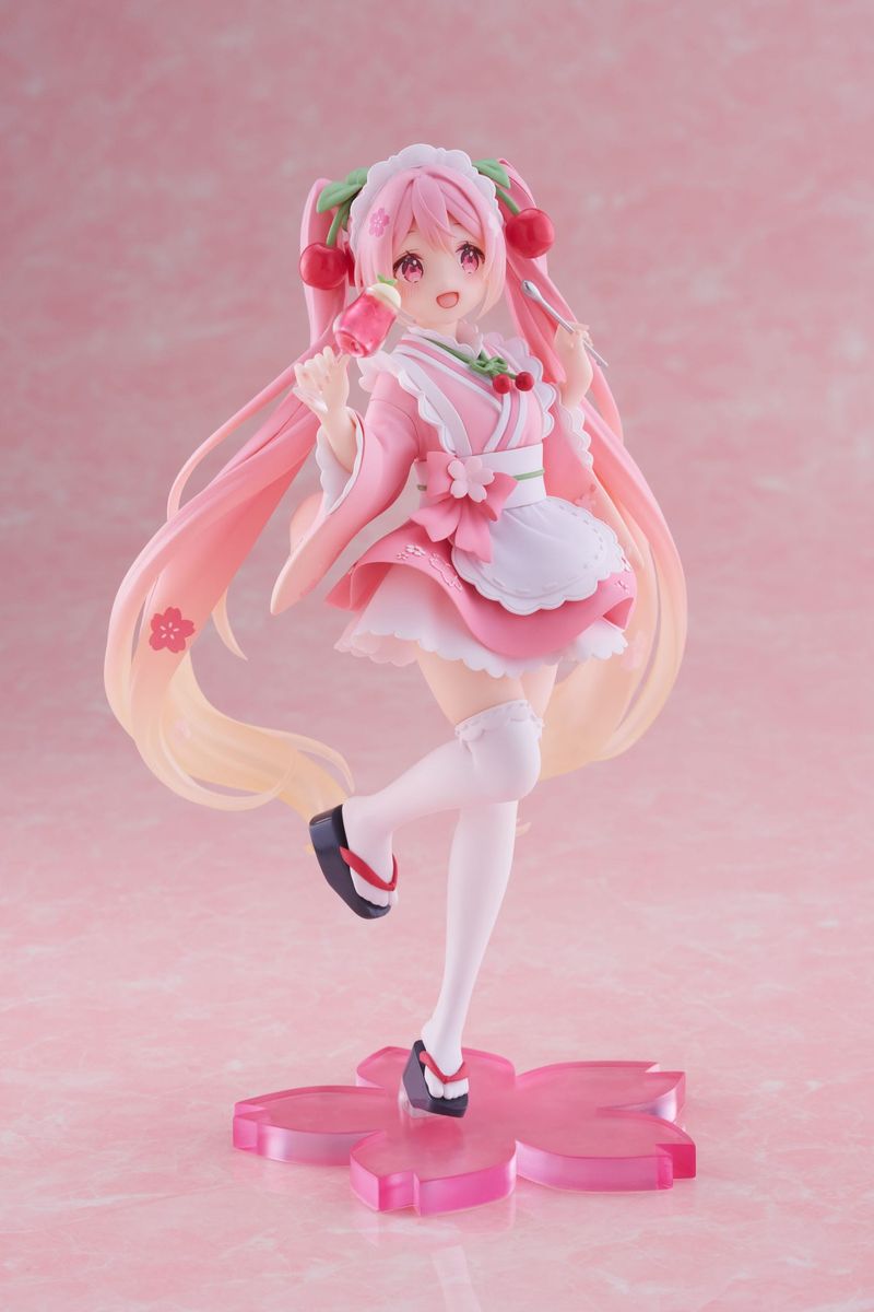 Hatsune Miku - Newley Written Sakura Miku Japanese Cafe Ver. Reissue - Figur