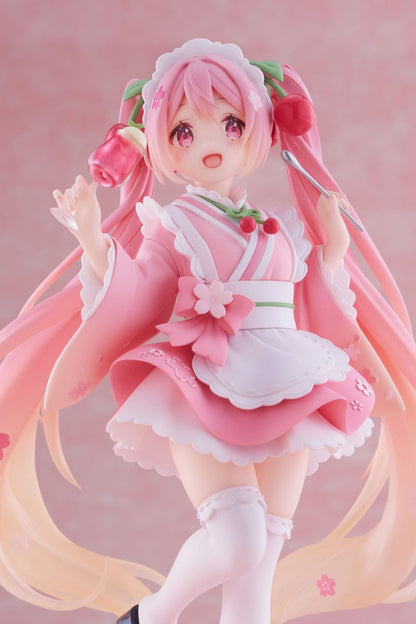Hatsune Miku - Newley Written Sakura Miku Japanese Cafe Ver. Reissue - Figur