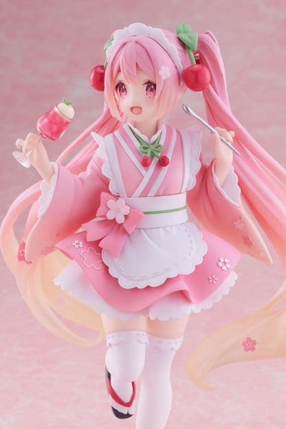 Hatsune Miku - Newley Written Sakura Miku Japanese Cafe Ver. Reissue - Figur