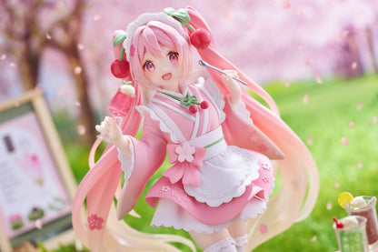 Hatsune Miku - Newley Written Sakura Miku Japanese Cafe Ver. Reissue - Figur