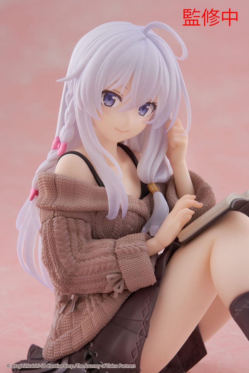 Wandering Witch: The Journey of Elaina - Desktop Cute Figure Elaina Casual Clothes - Figur