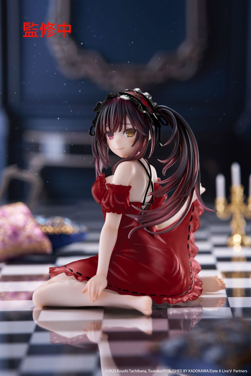 Date A Live IV - Cute Figure Kurumi Tokisaki Nightwear - Figure