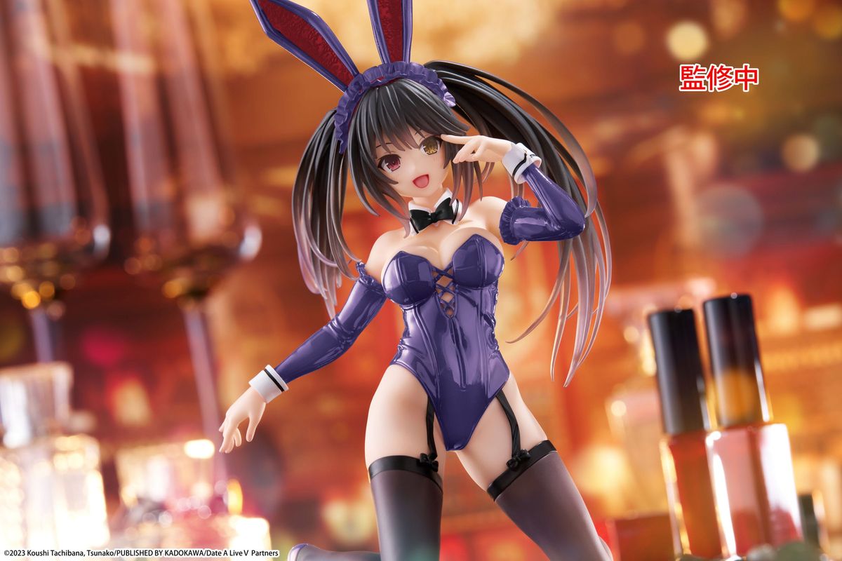 Date A Live IV - Desktop Cute Figure Kurumi Tokisaki Bunny Ver. Renewal - figure