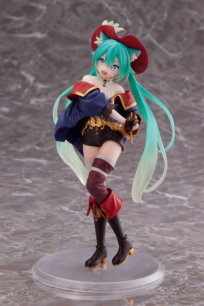 Hatsune Miku - Wonderland Puss in Boots - Figur