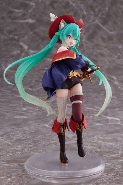 Hatsune Miku - Wonderland Puss in Boots - Figur