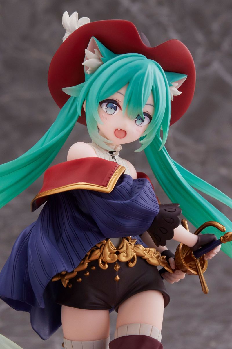Hatsune Miku - Wonderland Puss in Boots - Figur
