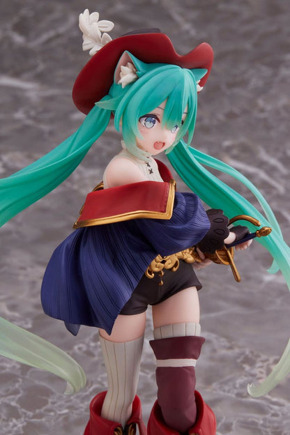 Hatsune Miku - Wonderland Puss in Boots - Figur