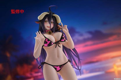Overlord - Desktop Cute Figure Albedo Cow-Print Swimsuit Ver. Renewal - Figur