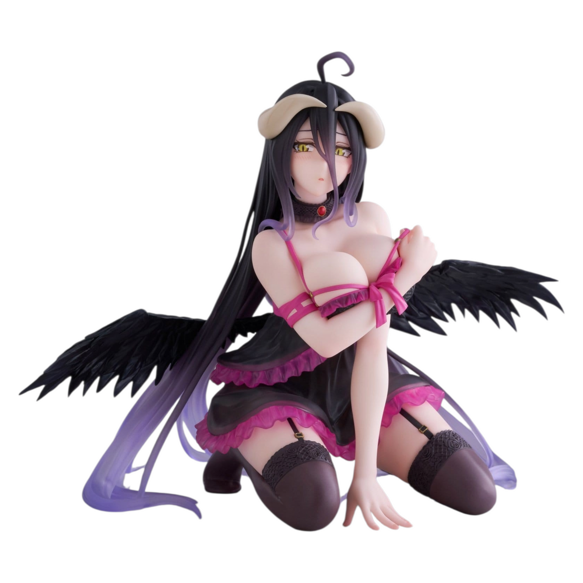 Overlord - Desktop Cute Albedo (Negligee ver.) - Figur