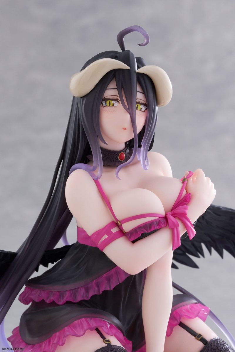 Overlord - Desktop Cute Albedo (Negligee ver.) - Figur