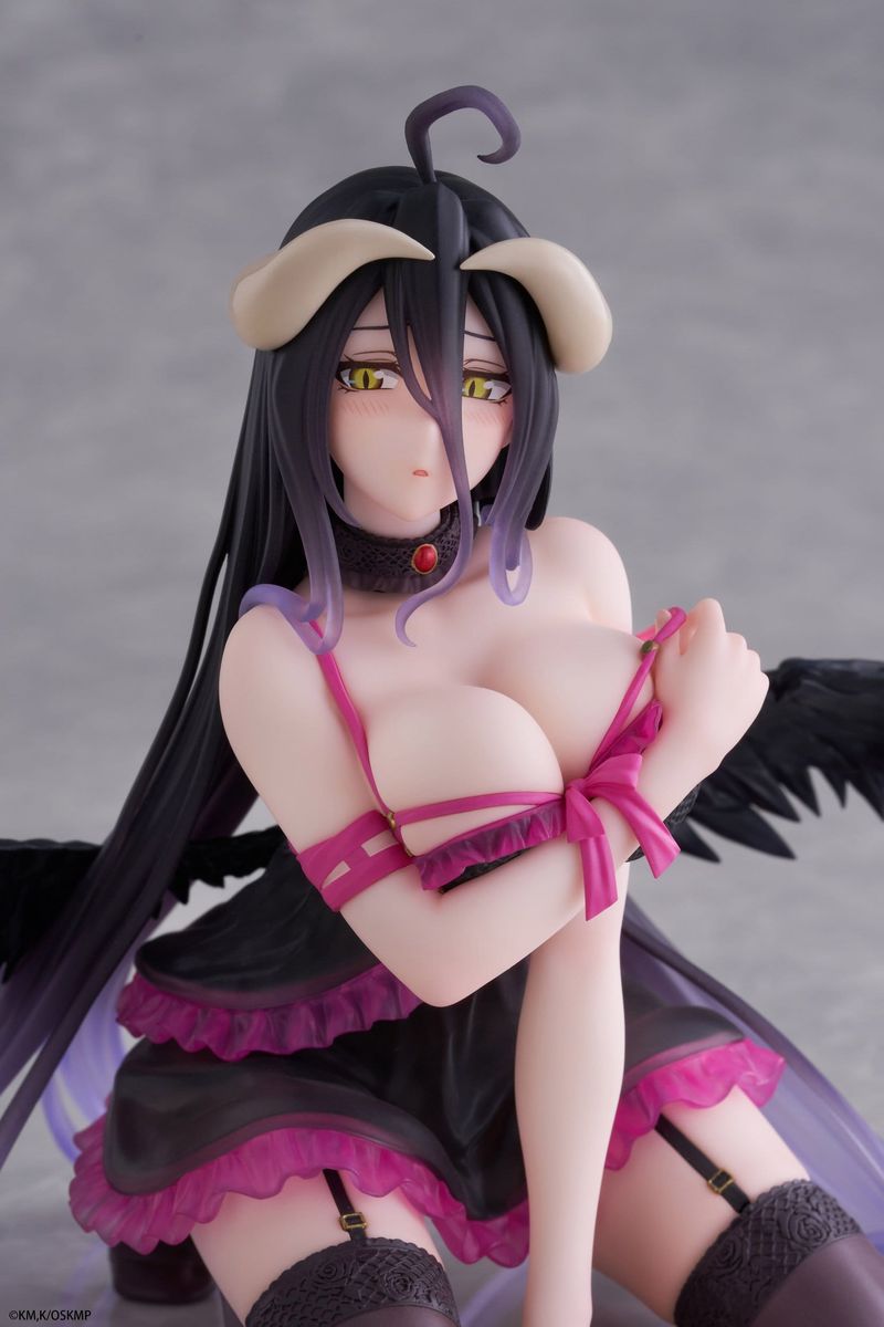 Overlord - Desktop Cute Albedo (Negligee ver.) - Figur