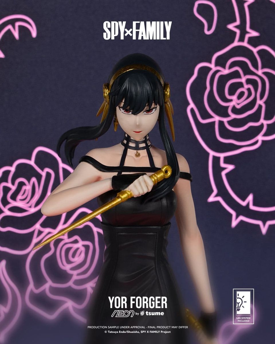 Spy x Family - Neon Figur 1/9 Yor Forger - Figur