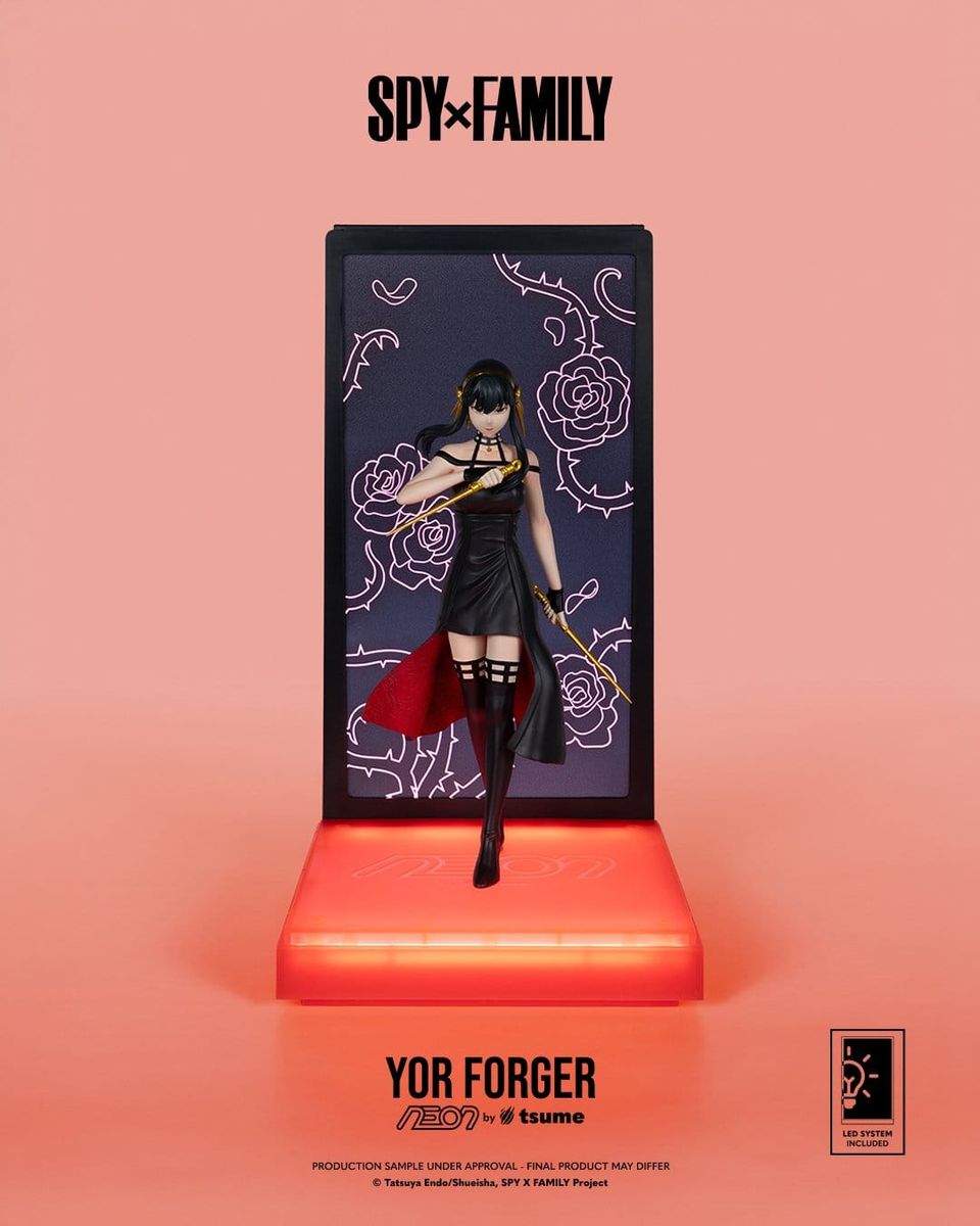 Spy x Family - Neon Figur 1/9 Yor Forger - Figur