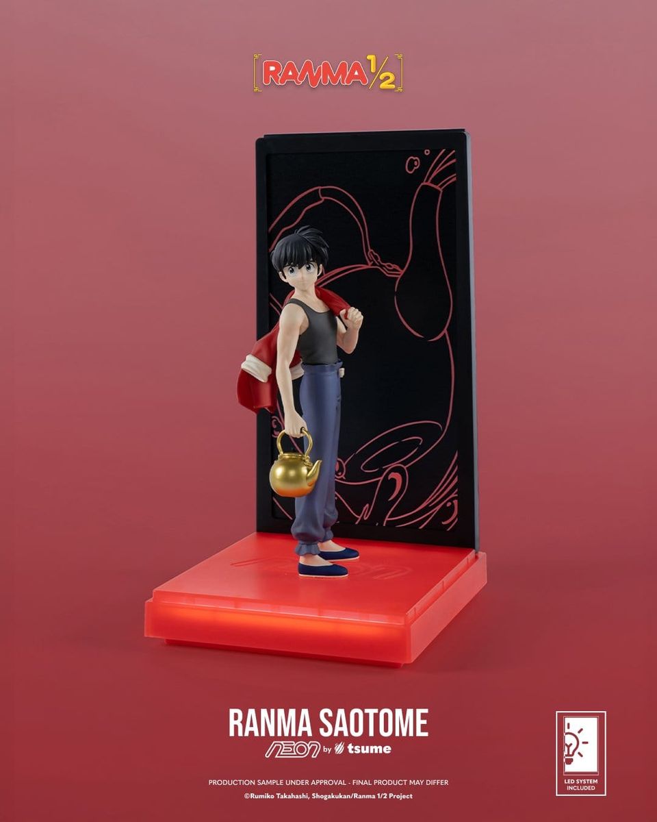 Ranma 1/2 - Ranma Saotome Boy - Neon Figur