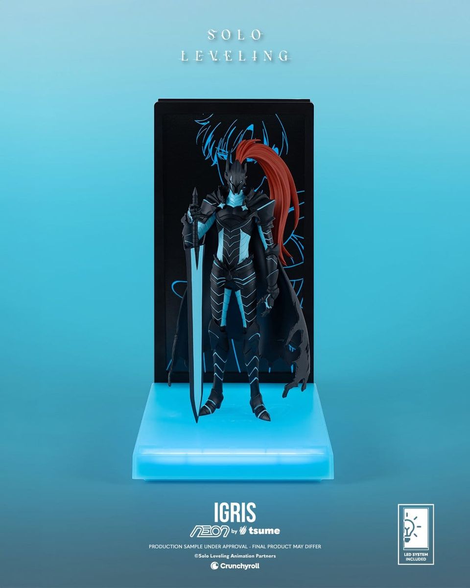 Solo Leveling - Neon Figur 1/9 Igris - Figur