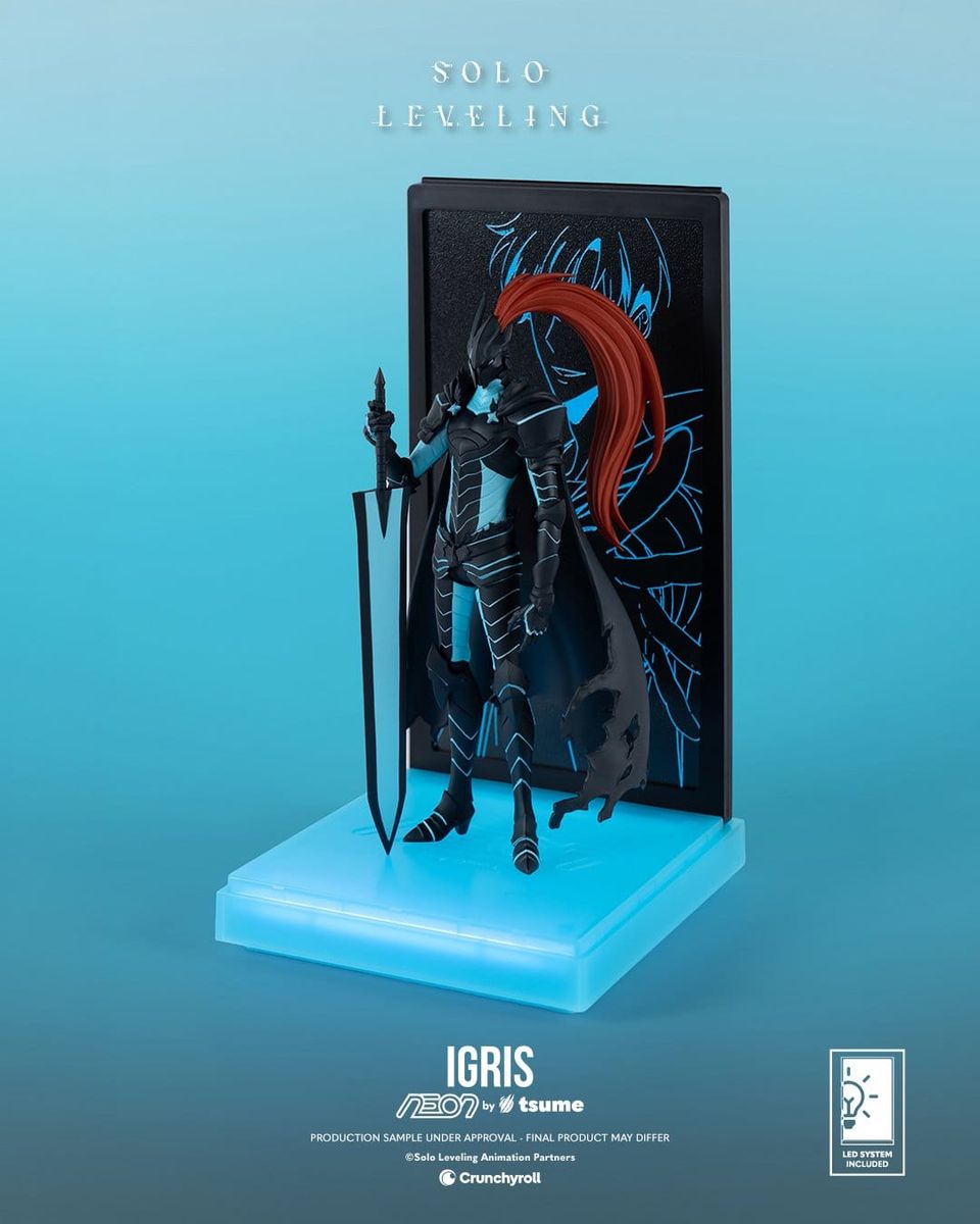 Solo Leveling - Neon Figur 1/9 Igris - Figur