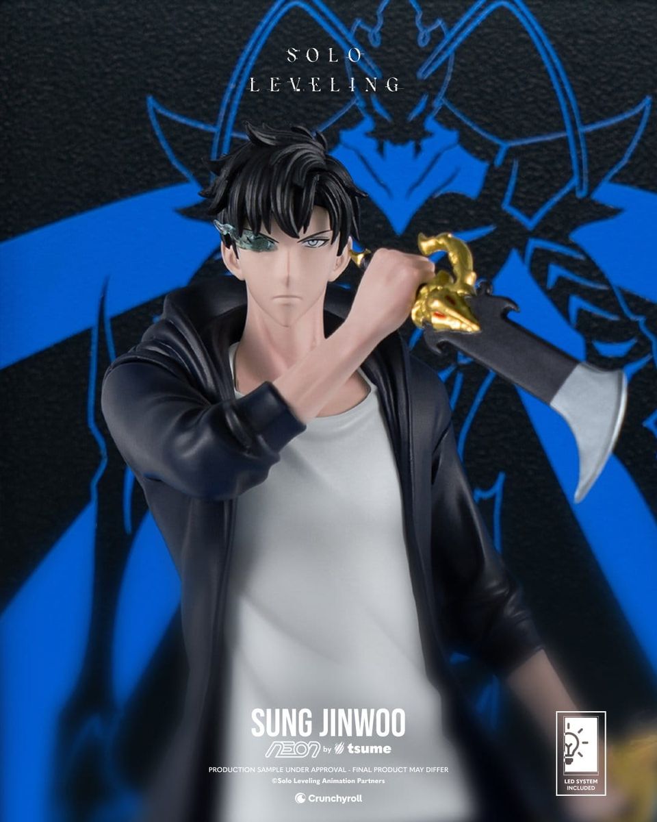 Solo Leveling - Neon Figur 1/9 Jinwoo - Figur