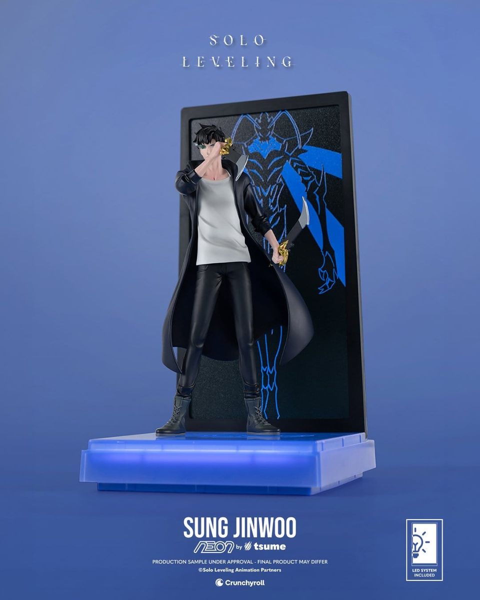 Solo Leveling - Neon Figur 1/9 Jinwoo - Figur