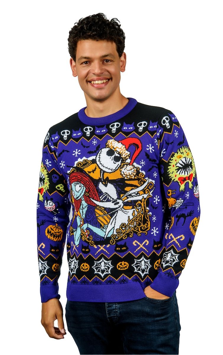 The Nightmare Before Christmas - Jack & Sally - Ugly Christmas Sweater