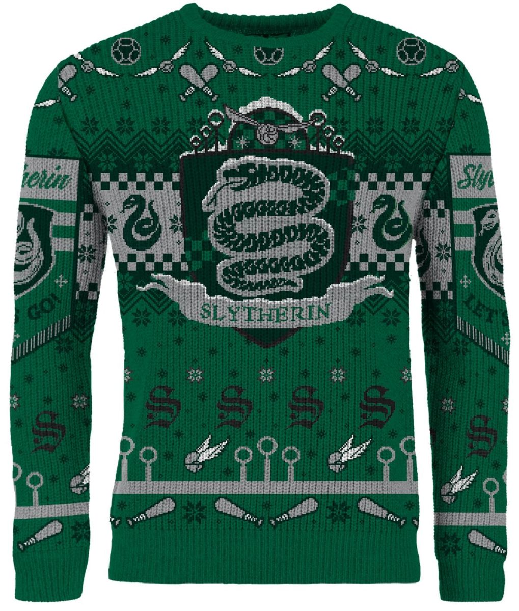 Harry Potter - Slytherin Quidditch - Ugly Christmas Sweater