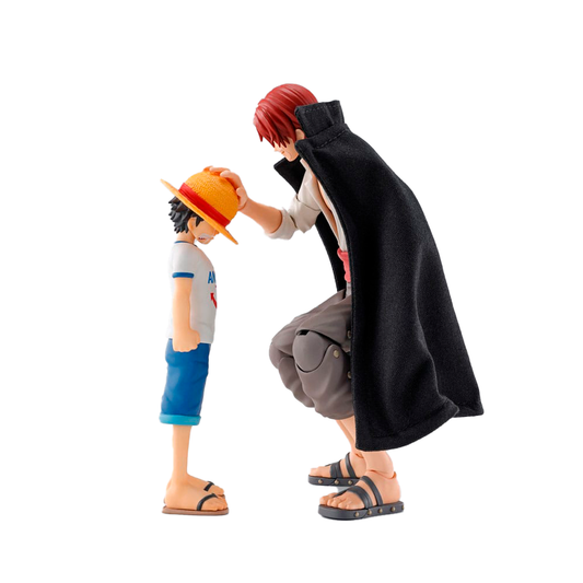 One Piece - Shanks & Monkey D. Ruffy - Figur