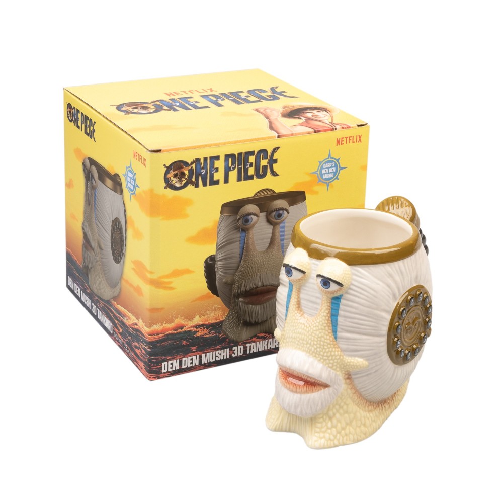 One Piece - Netflix Den Den Mushi - 3D Mug