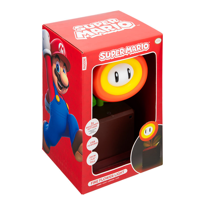 Super Mario - Feuerblume - Lampe
