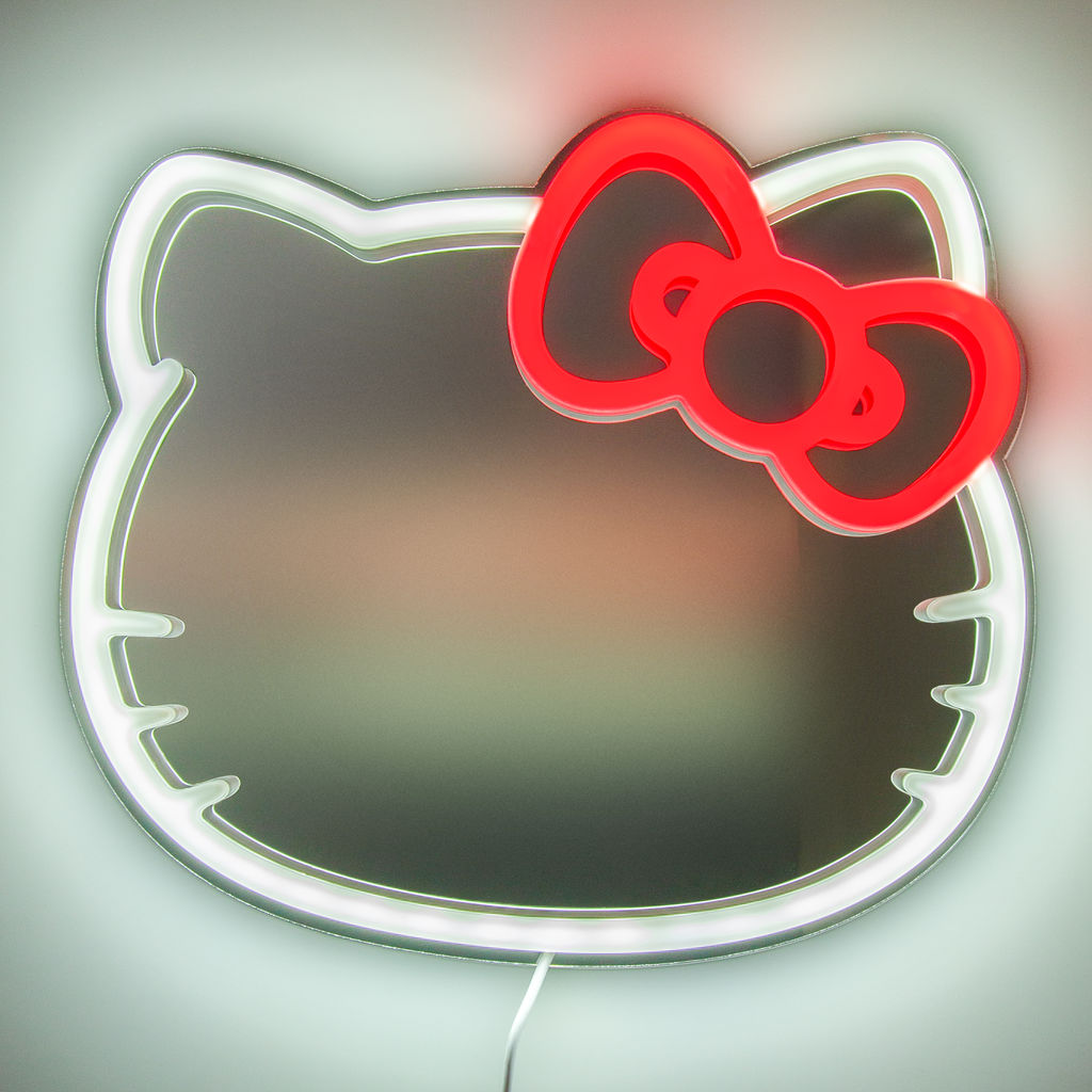 Hello Kitty - LED wall mirror