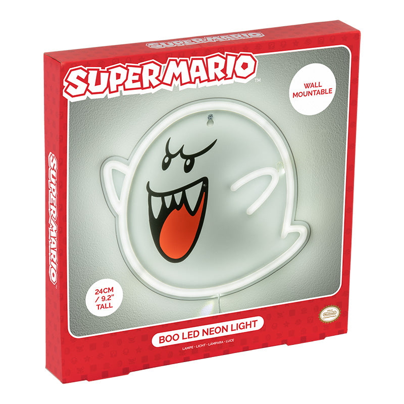 Super Mario - Boo - LED Neon Wandleuchte