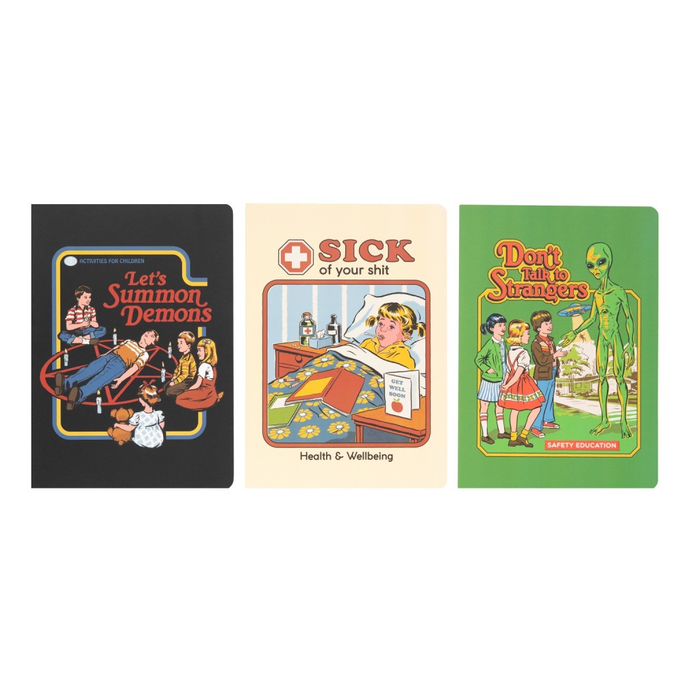 Steven Rhodes - A5 - Notizbuch 3er-Set