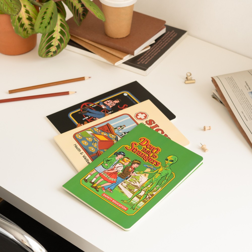 Steven Rhodes - A5 - Notizbuch 3er-Set