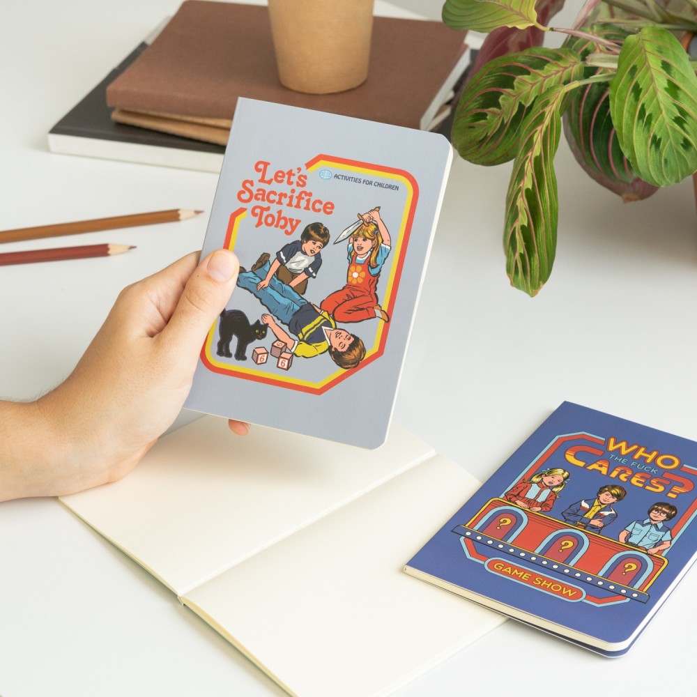 Steven Rhodes - A6 - Notizbuch 3er-Set