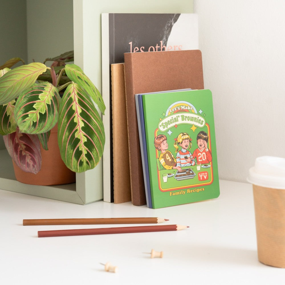 Steven Rhodes - A6 - Notizbuch 3er-Set