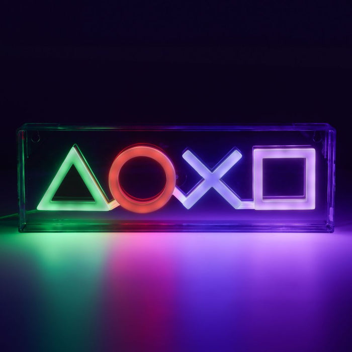 PlayStation - Neon Buttons - Lampe