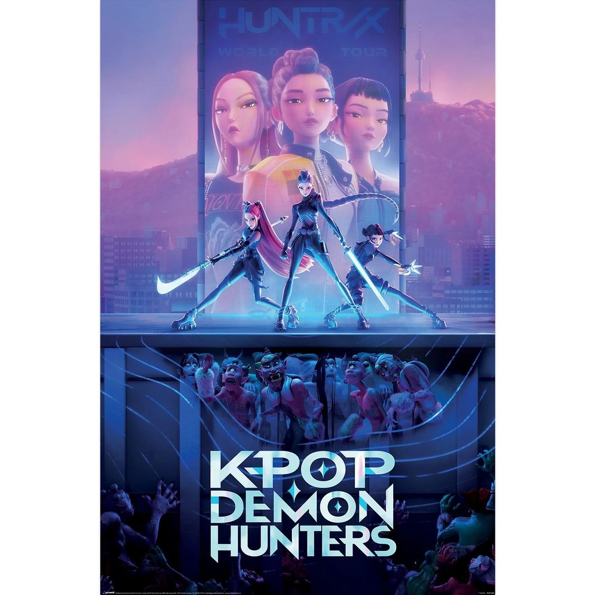 KPop Demon Hunters - Key Art - Poster