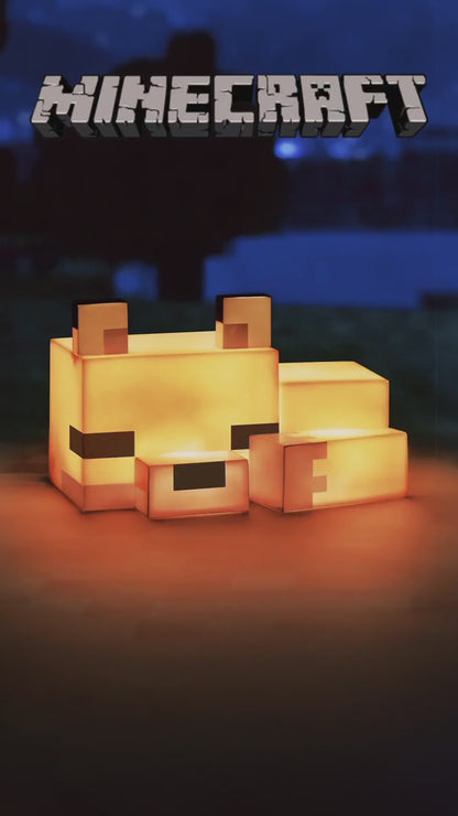 Minecraft - Fuchs - Tischlampe