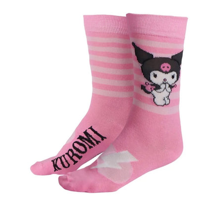 Hello Kitty - Sanrio Kuromi - 3er-Pack Socken