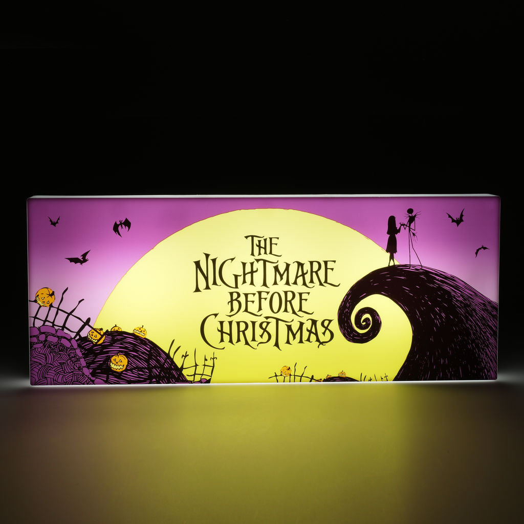 The Nightmare before Christmas - logo - lamp